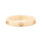 Carnaby Stone Bangle-Fairley Fancy