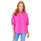 Caroline Top in Pink-Fairley Fancy