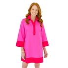 Carrie Dress Short in Pink-Fairley Fancy