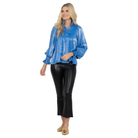 Charlotte Top in Sapphire-Fairley Fancy