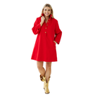 Chloe Dress in Cranberry-Fairley Fancy