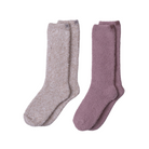 CozyChic® 2 Pair Sock Set-Fairley Fancy