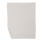 CozyChic® Cotton Tonal Plaid Throw in Cream-Fairley Fancy