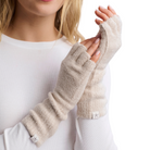CozyChic Lite® Fingerless Gloves-Fairley Fancy