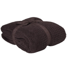 CozyChic® Waffle Throw in Umber-Fairley Fancy