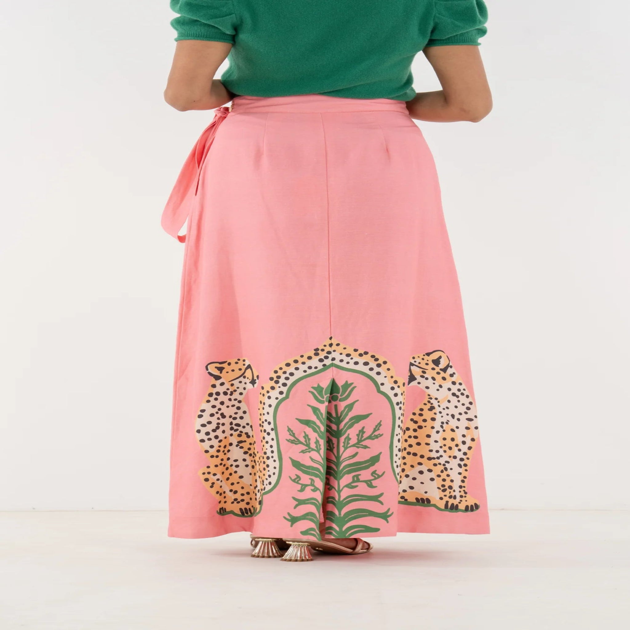 Audrey Skirt Cabana Cat Back View 