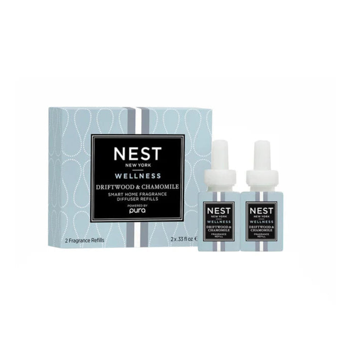 Driftwood & Chamomile Refill Duo for NEST x Pura Smart Home Fragrance Diffuser-Fairley Fancy