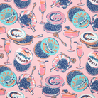 Eco Satin Wildest Dreams Set in Blush Champagne & Caviar-Fairley Fancy