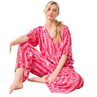 Eco Satin Wildest Dreams Set in Leopard Stripes - Fairley Fancy