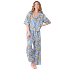 Eco Satin Wildest Dreams Set in Palm Royale Pooches Blue-Fairley Fancy
