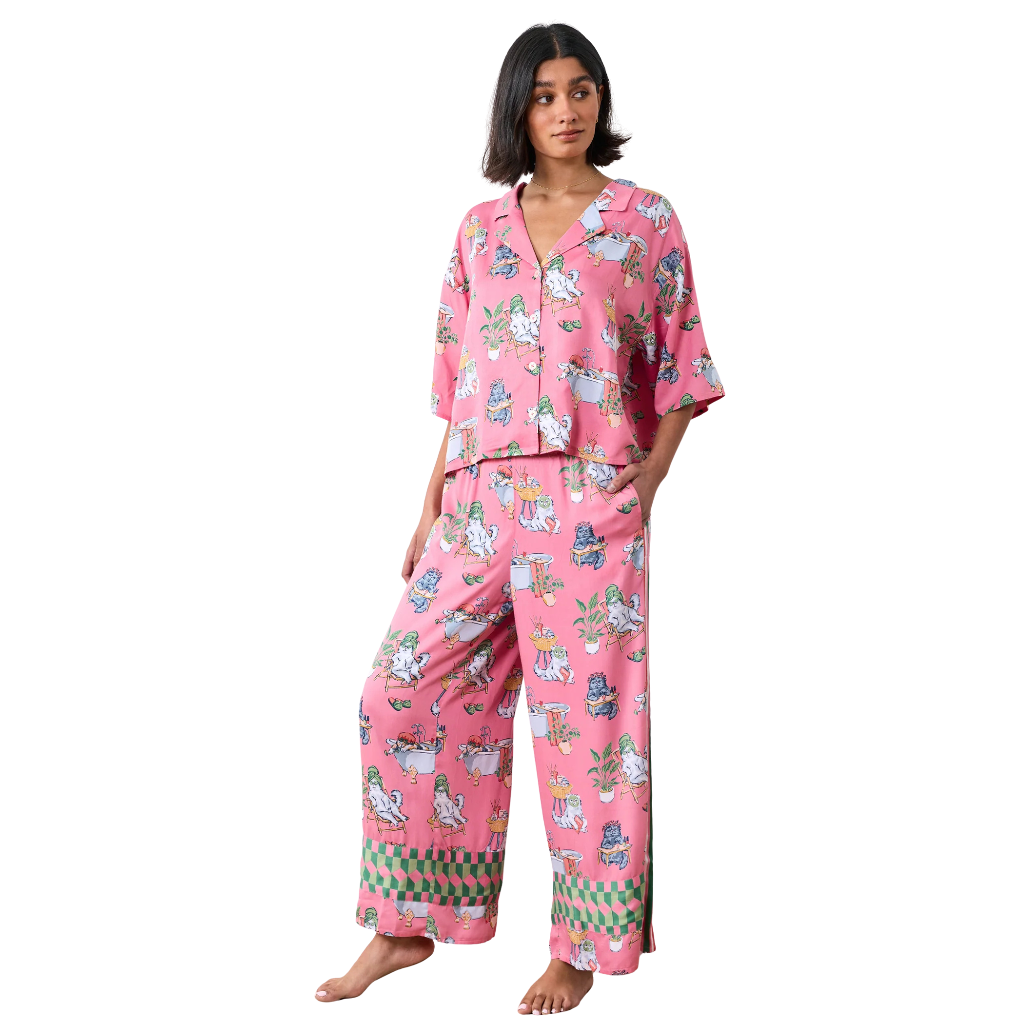 Eco Satin Wildest Dreams Set in Spa Day-Fairley Fancy