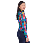 Eliza Top in Holiday Check-Fairley Fancy