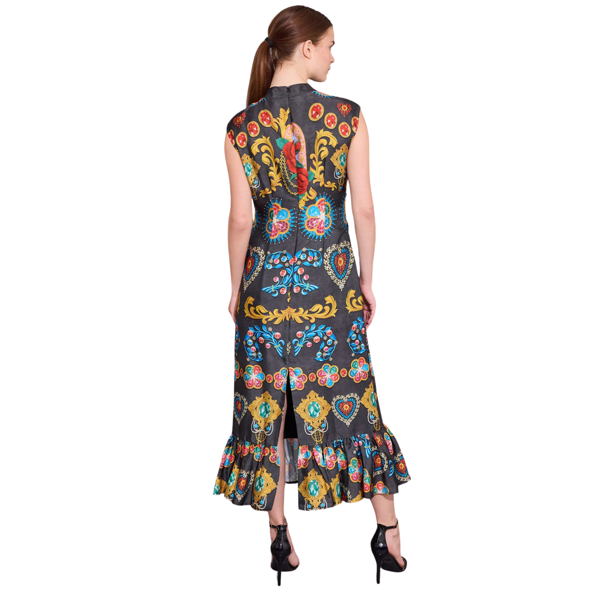 Estelle Dress in Davinci-Fairely Fancy