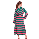 Everly Dress in Ziggy Palm-Fairley Fancy