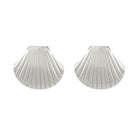 Fan Shell Earrings-Fairley Fancy