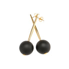 Gale Earring in Matte Black - Fairley Fancy1
