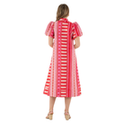 Hampton Dress in Peach Jubilee-Fairley Fancy