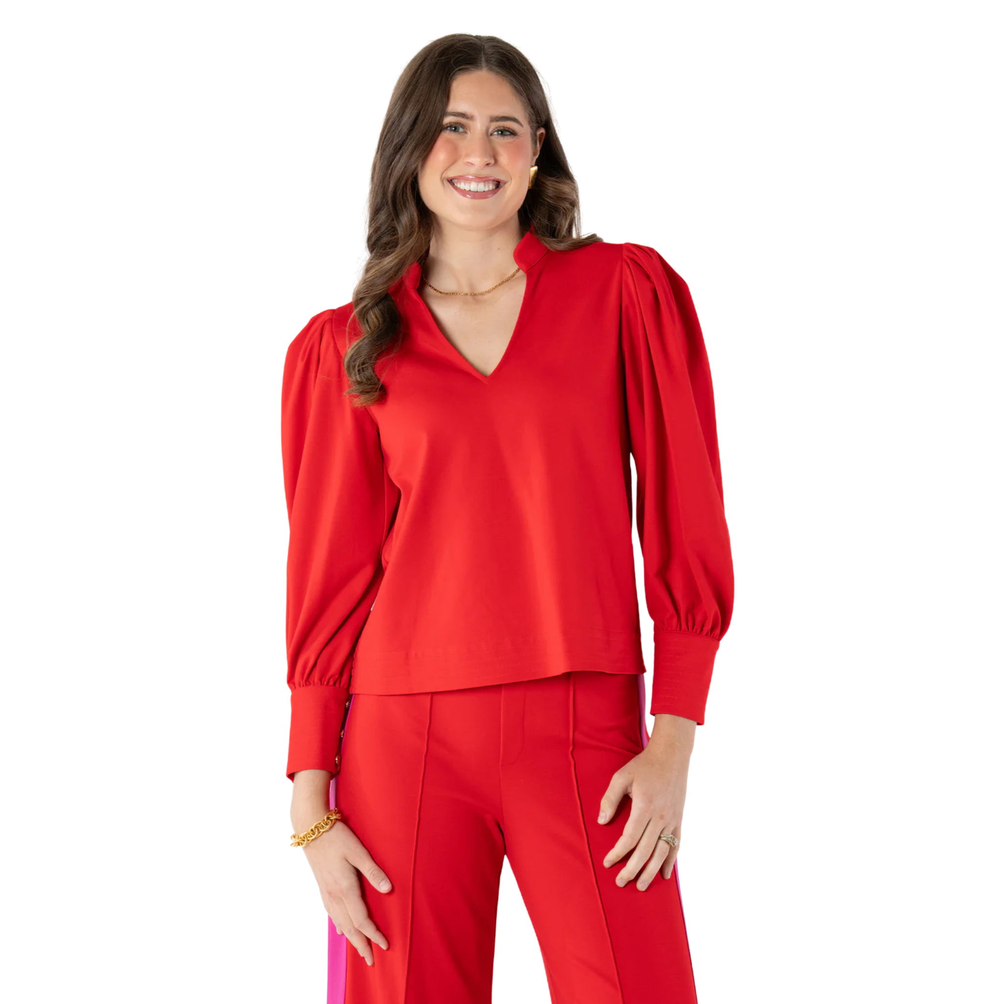 Hampton Top in High Risk Red-Fairley Fancy