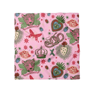 Hand-Stitched Silk Scarf in Iconic Joy-Fairley Fancy