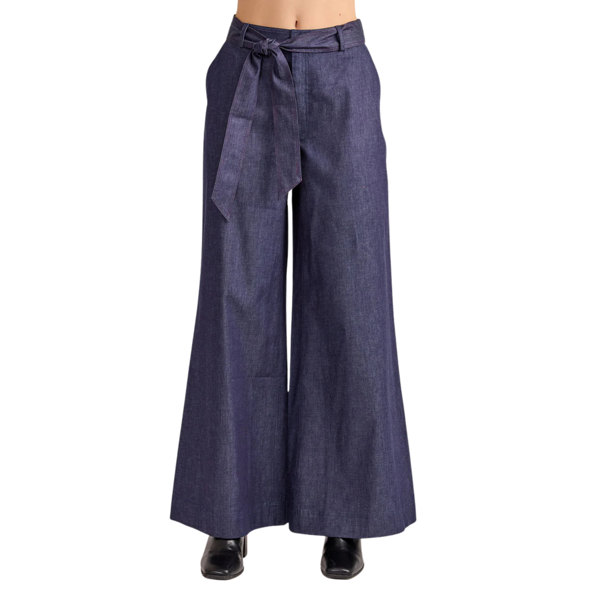 Harrison Pant in Ink Blue-Fairley Fancy