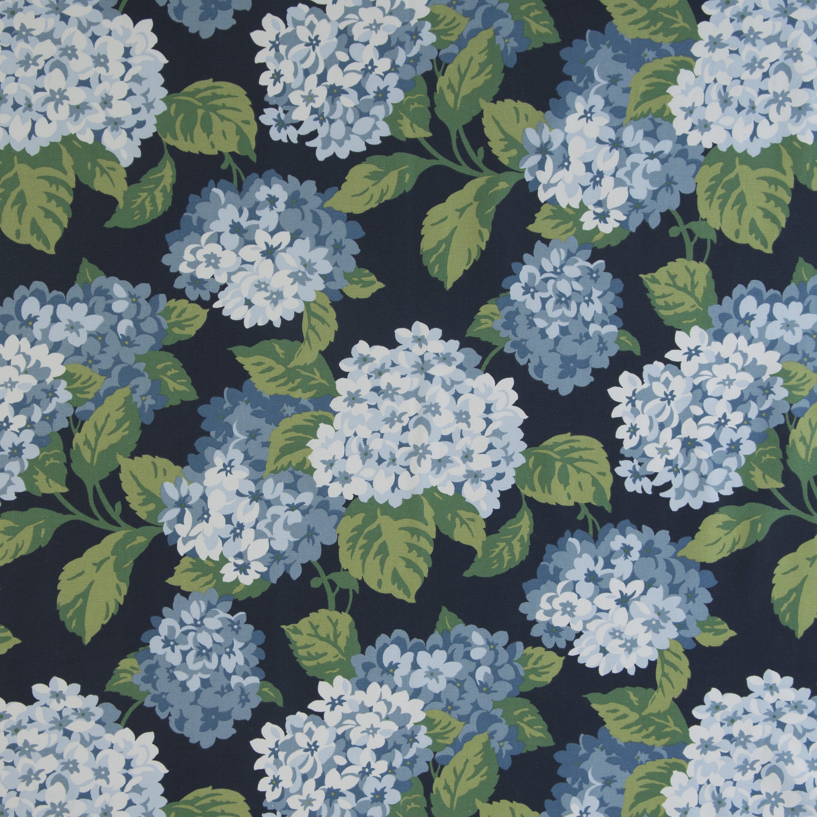 Hydrangea Indigo Fabric Swatch