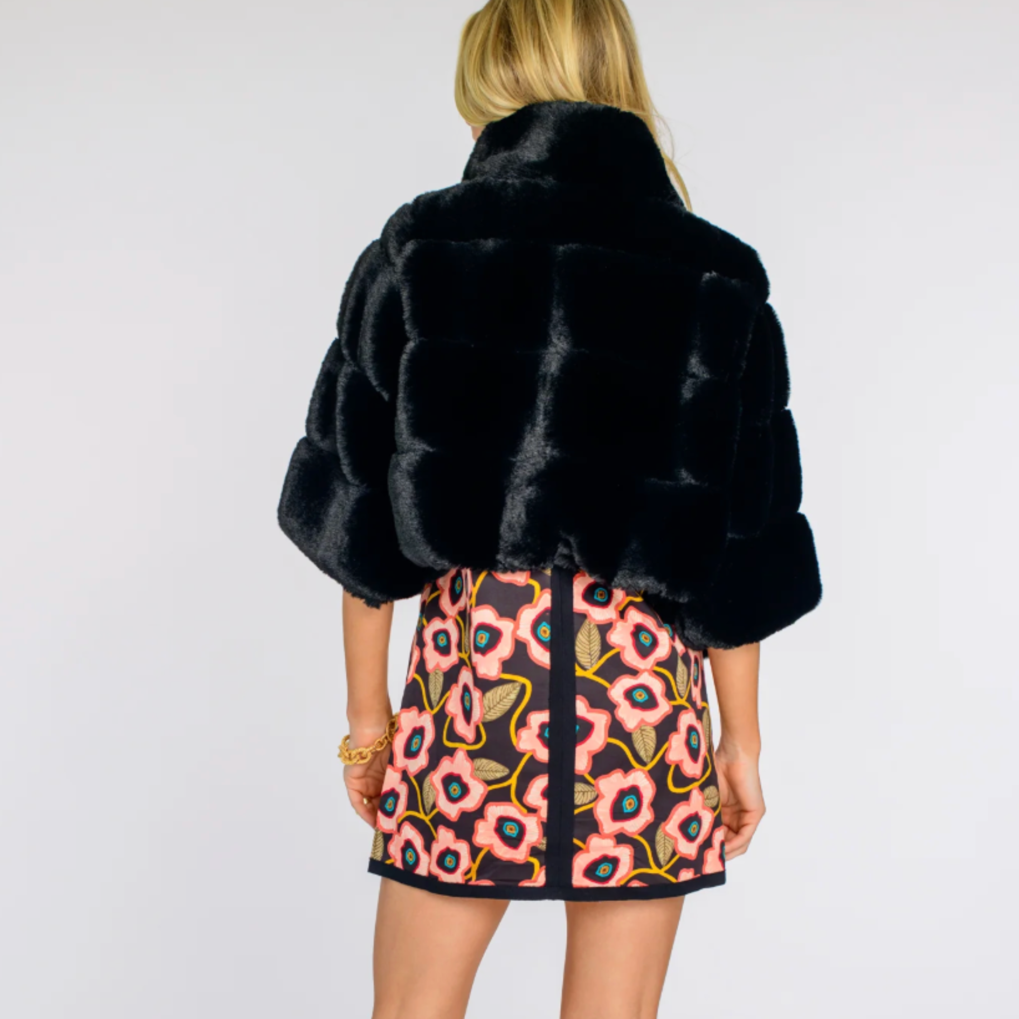 Audrey Jacket in Black-Fairley Fancy