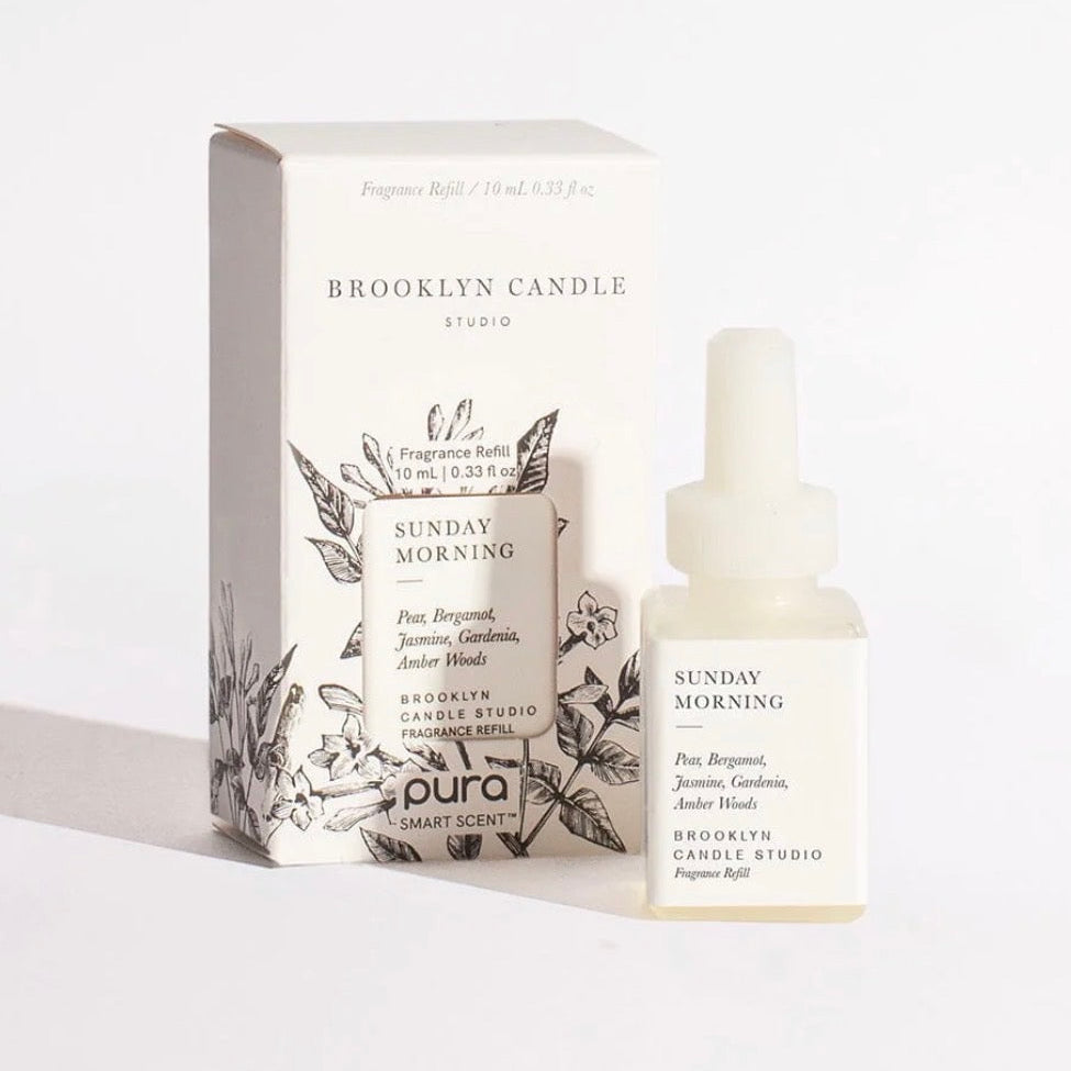 Brooklyn Candle Studio products including a box, diffuser, and candle on a white background