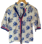 Button Down Floral Top - Fairely Fancy