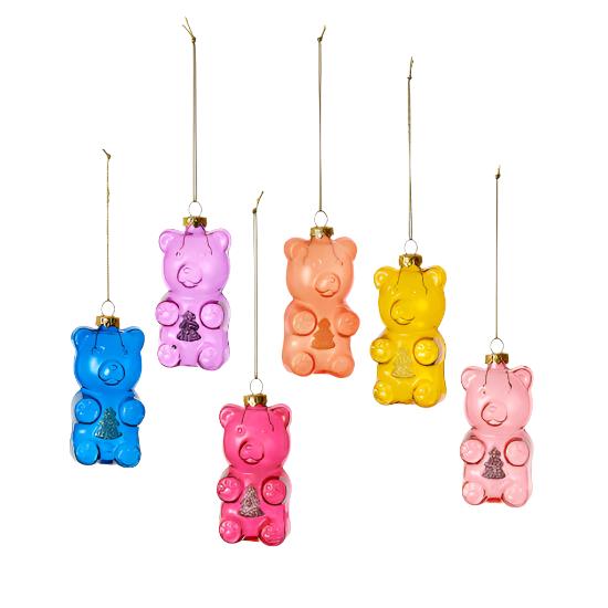 Assorted Gummy Bear Ornaments - Fairley Fancy