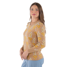 Julia Sweater in Bluebonnet-Fairley Fancy