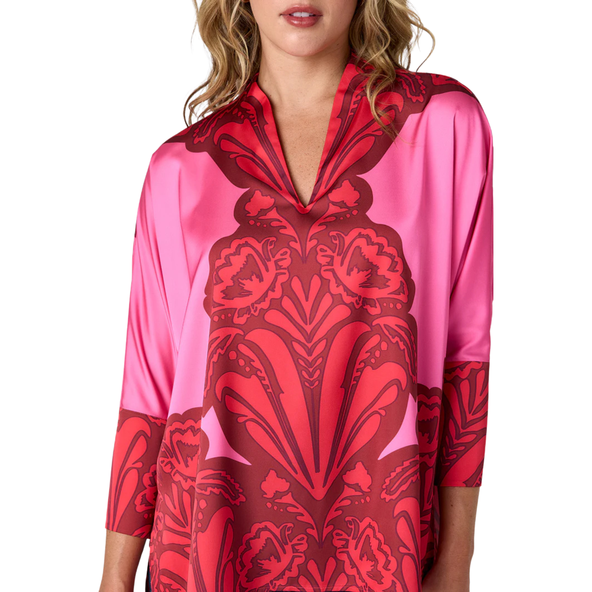 Keaton Tunic in Grand Floral-Fairley Fancy