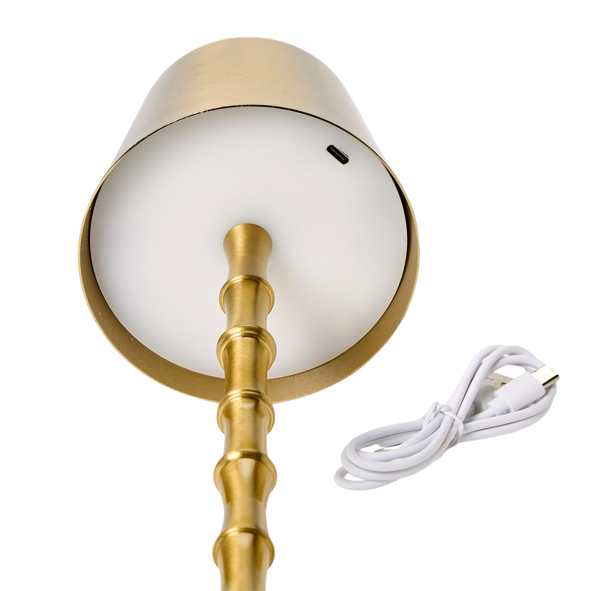 LED Cordless Bamboo Lamp-Fairley Fancy