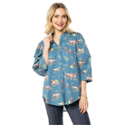 Laura Top in Dogs on the Hunt-Fairley Fancy