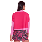 Leona Sweater in Pink Flamingo-Fairley Fancy