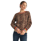 Leopard Pop Sweater-Fairley Fancy