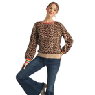 Leopard Pop Sweater-Fairley Fancy