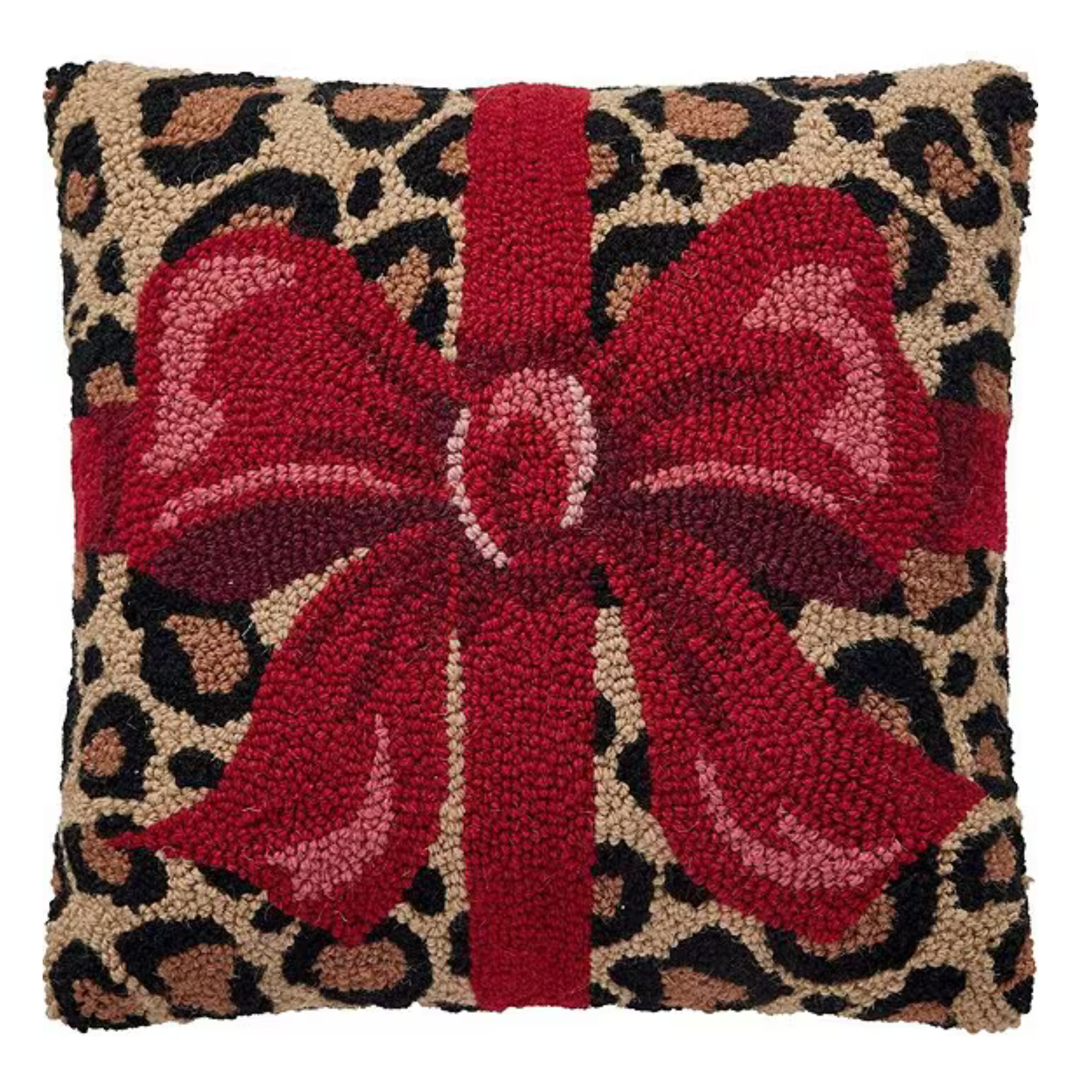 Leopard Present Pillow-Fairley Fancy