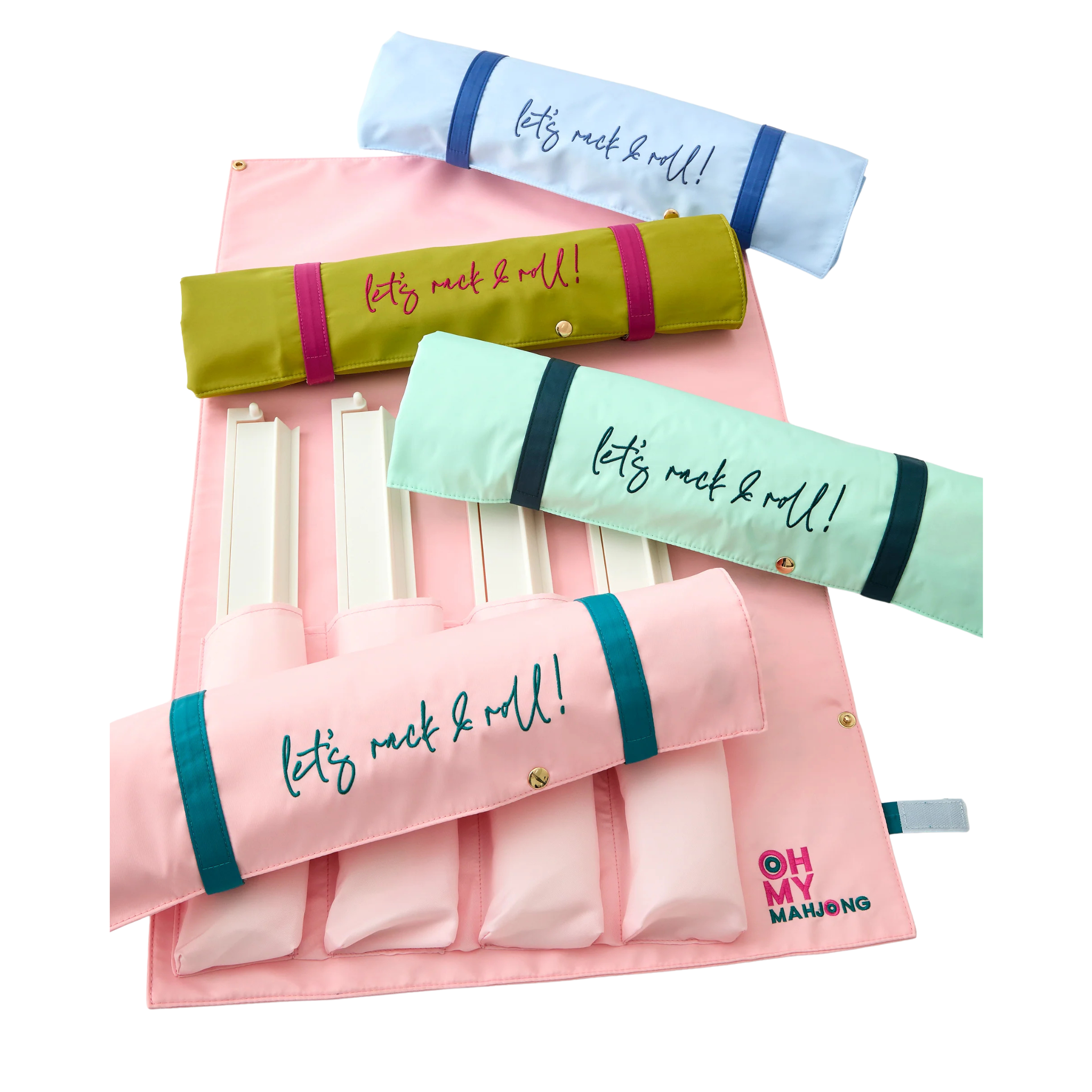 Light Blue Rack & Roll Bag-Fairley Fancy