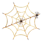 Lighted Spider Web-Fairley Fancy