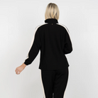 Long-sleeve Poppy in Midnight Vanilla