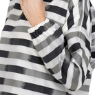 Long Sleeve Poppy in Truffle Stripe-Fairley Fancy