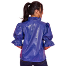 Lottie Top in Azure-Fairley Fancy