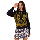 Lucie Sweater in Pouncing Panther-Fairley Fancy