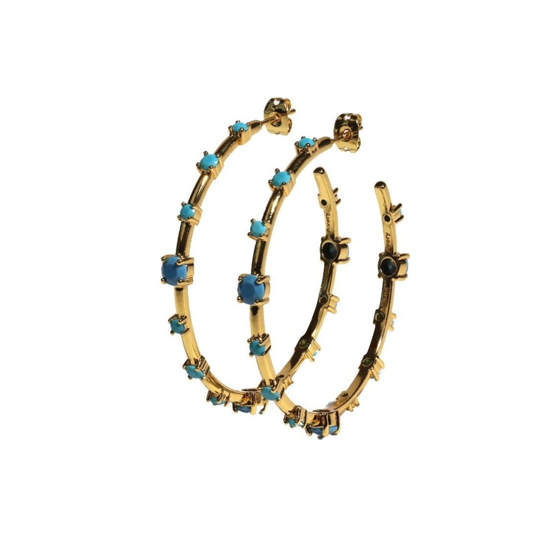 Magic Hoops in Turquoise - Fairley Fancy