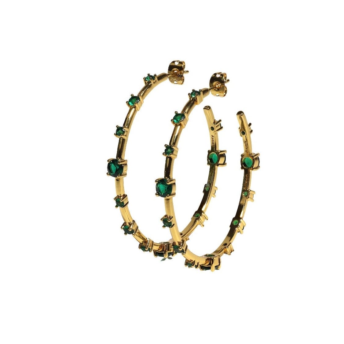 Magic Hoops in Emerald - Fairley Fancy