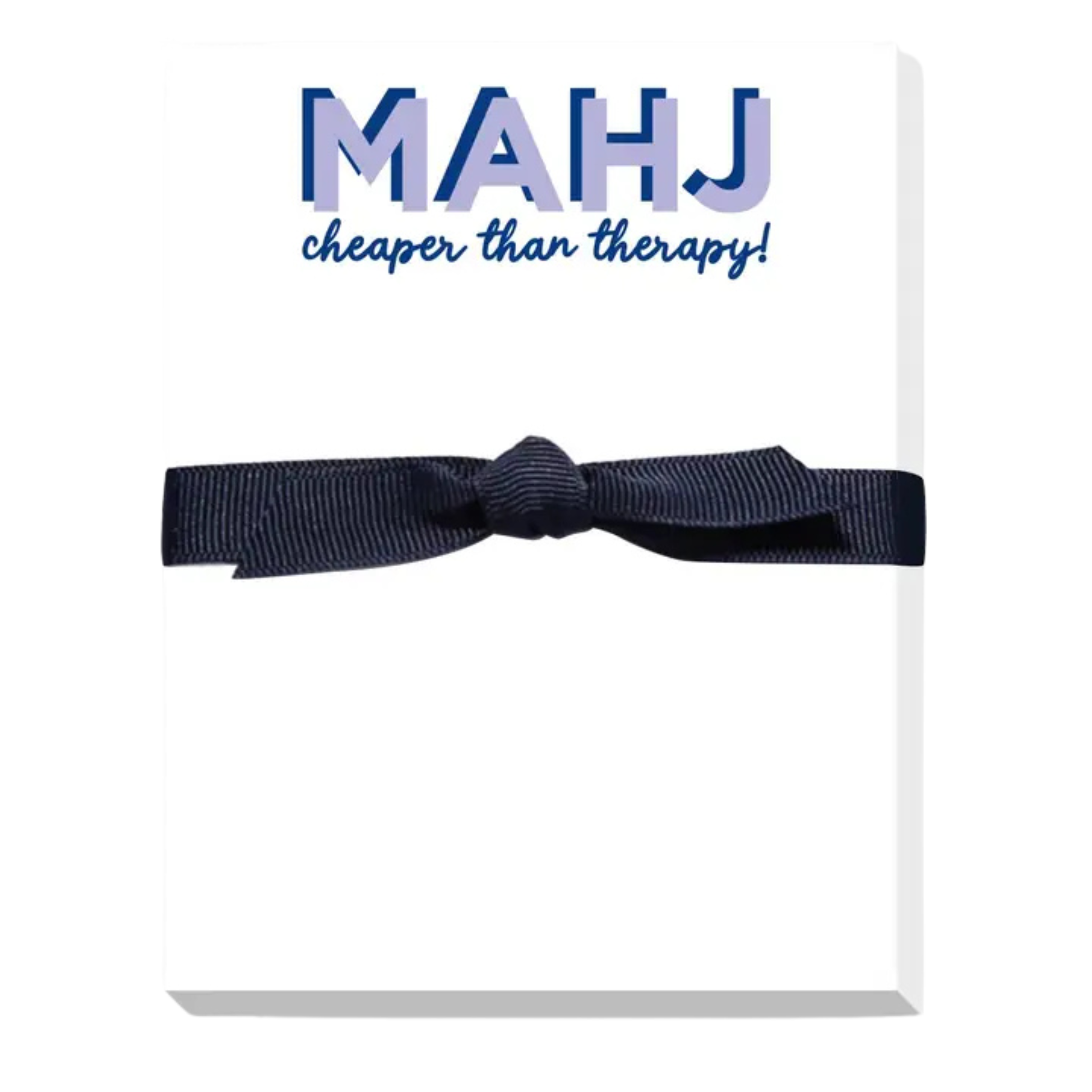 Mahj-Cheaper Than Therapy Mini Notepad-Fairley Fancy