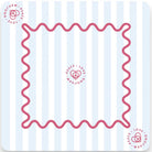 Mahjong Mat - Plaid & Stripes-Fairley Fancy