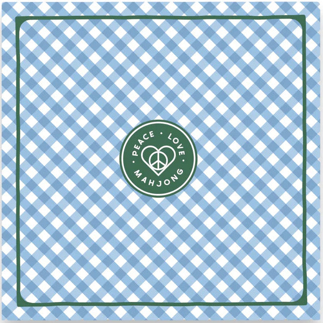 Mahjong Mat - Plaid & Stripes-Fairley Fancy