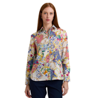 Margot Long Sleeve Shirt in Amalfi Print-Fairley Fancy
