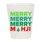 Merry Merry Mahji Mahjong Frost Flex Cups-Fairley Fancy